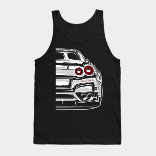 Nissan R35 GTR Liberty Walk (White Print) Tank Top